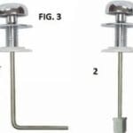 pulsador antiguo L cisterna roca