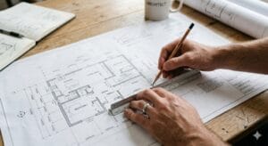 Paso 1 calcular los metros cuadrados para el precio aerotermia vivienda unifamiliar.