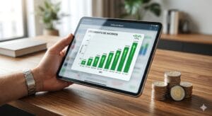 Gráfico de ahorro energético que amortiza el precio aerotermia vivienda unifamiliar.