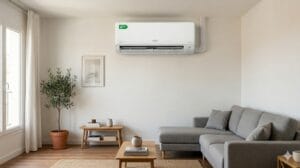 Distancias orientativas para colocar un split de aire acondicionado respecto al techo y laterales