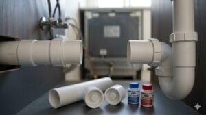 Reparar tubo de PVC roto sin cambiar todo el tramo cortando solo la parte dañada