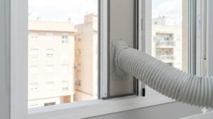 Cómo sellar la ventana de un aire acondicionado portátil en una corredera