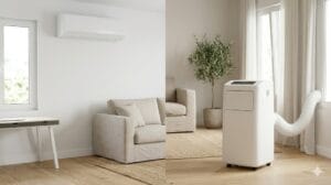 Elegir entre aire acondicionado portátil y split según el tipo de vivienda